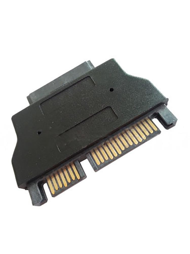 Slimline SATA 13Pin Female to SATA 22Pin Male  Converter Serial ATA 7+15 to Slim 7+6 Pin Extend Adapter