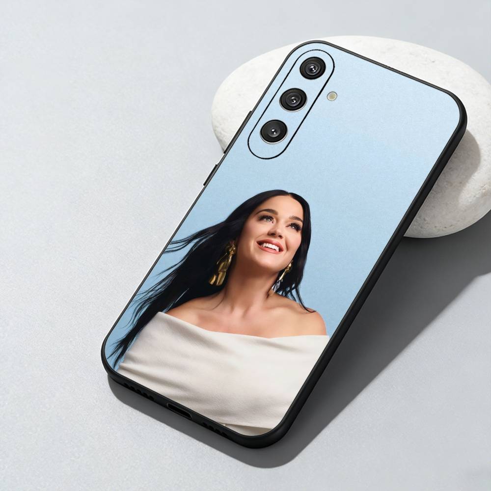 Colorful Pop K-Katy PerryS Singer Phone Case For Samsung Galaxy A73,A72,A71,A70,A52,A51 Others Soft Black Cover