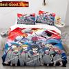 Darling In the Franxx Anime Bedding Set Printed single Comforter Quilt Bed Duvet Cover Pillow Case 3 Pieces Sets Kids Adult Size