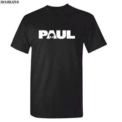 Paul Tshirt  Unisexs Cult Dvd Movie Simon Pegg Geek Comic Gift Present Funny Alien