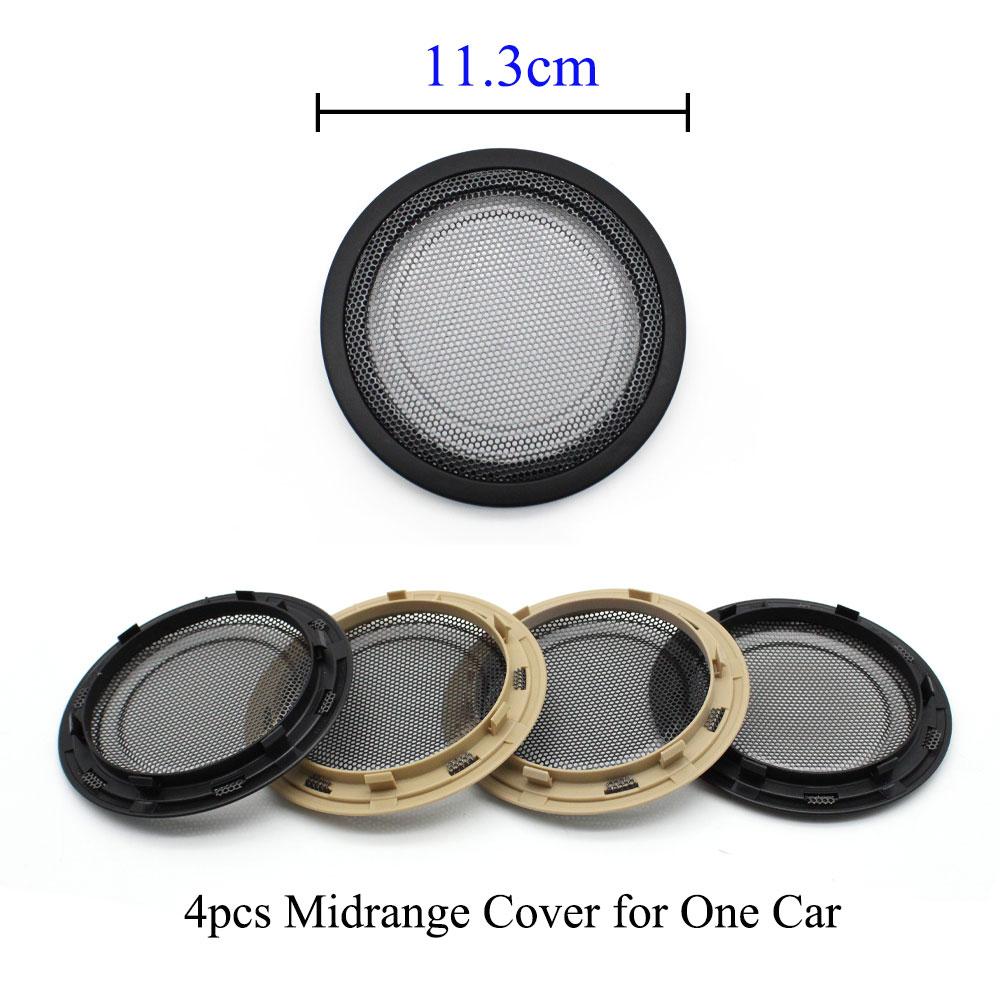 Capac negru pentru difuzor de gama medie a mașinii, fața spate, ușă, Tweeter, panou claxon pentru BMW Seria 1 2 3 4 F20 F22 F23 F30 F31 F35 F33 F36