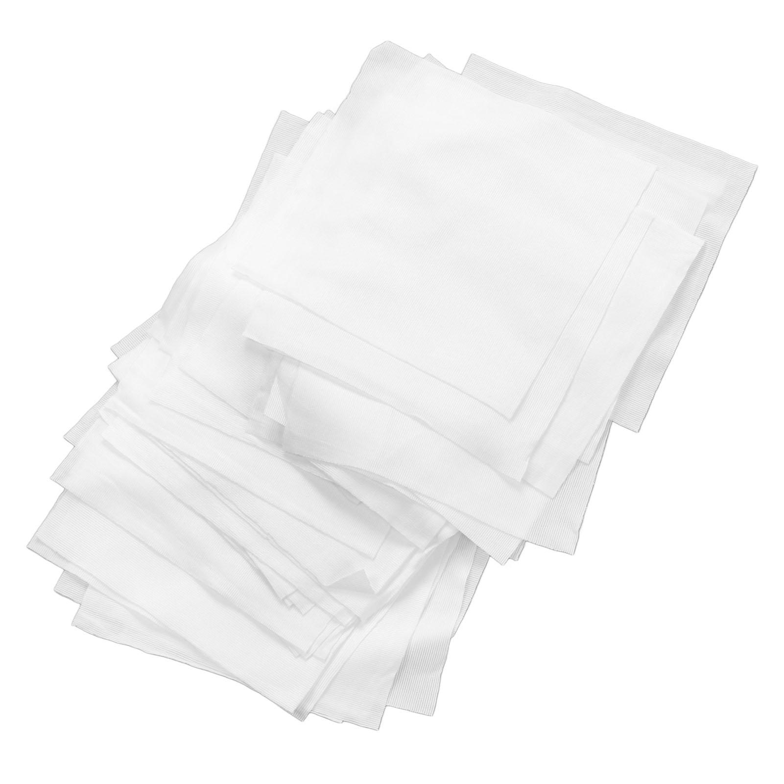 

200Pcs Cleaning Wipes Polyester Fiber Uniform Texture Strong Absorption Non Dust Cleanroom Wipers