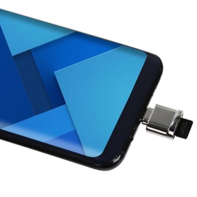 Memory Card Readers & Adapters Usb 3.1 Type C Card Reader Converter Silver