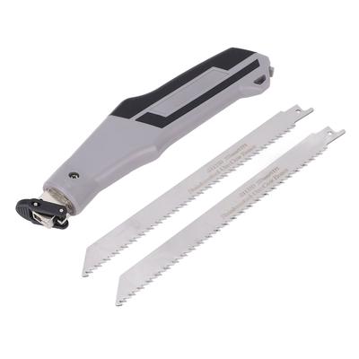 Mini Reciprocating Saw Set 2 Fine Tooth Saw Blades and Comfortable Handle for Pruning Cutting