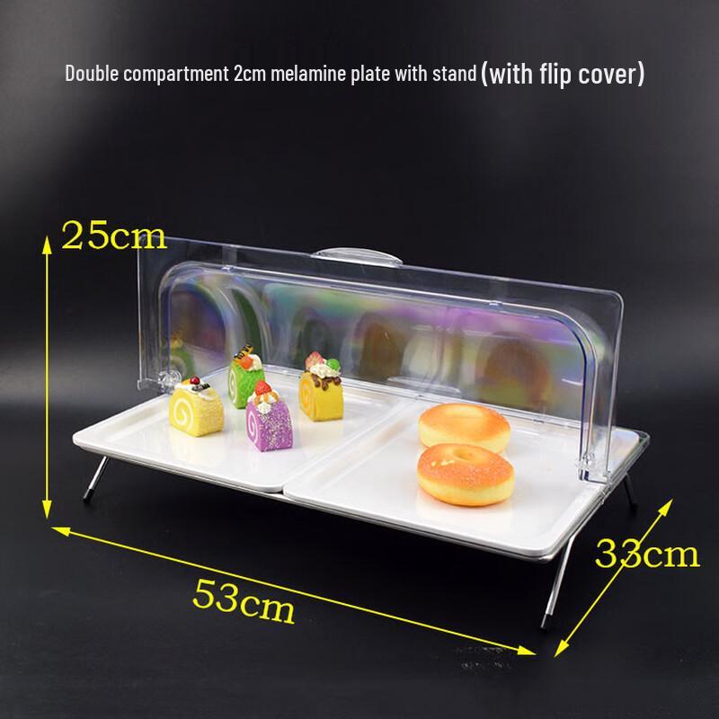 European Style Melamine Buffet Display Tray
