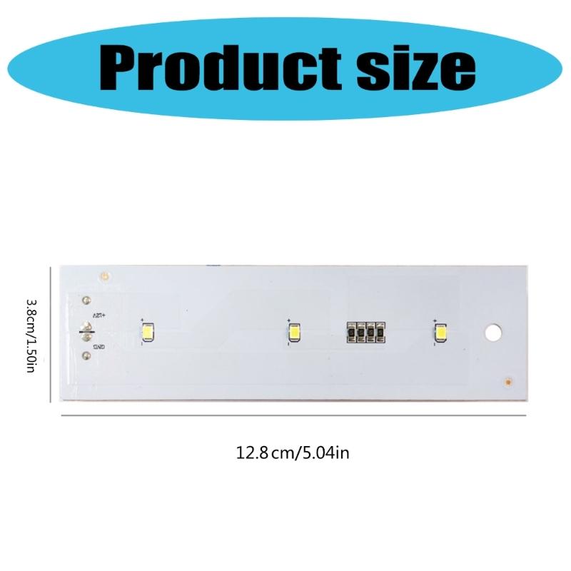 LED Light Panel Home Refrigerator Part Kitchen Appliance Lighting PCB Texture Perfect for Visibility in Refrigerators