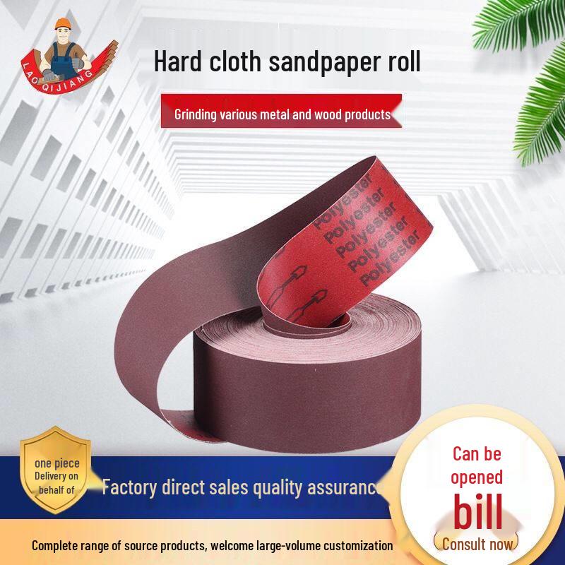 Durable Sandpaper Cloth for Metal and Furniture Polishing