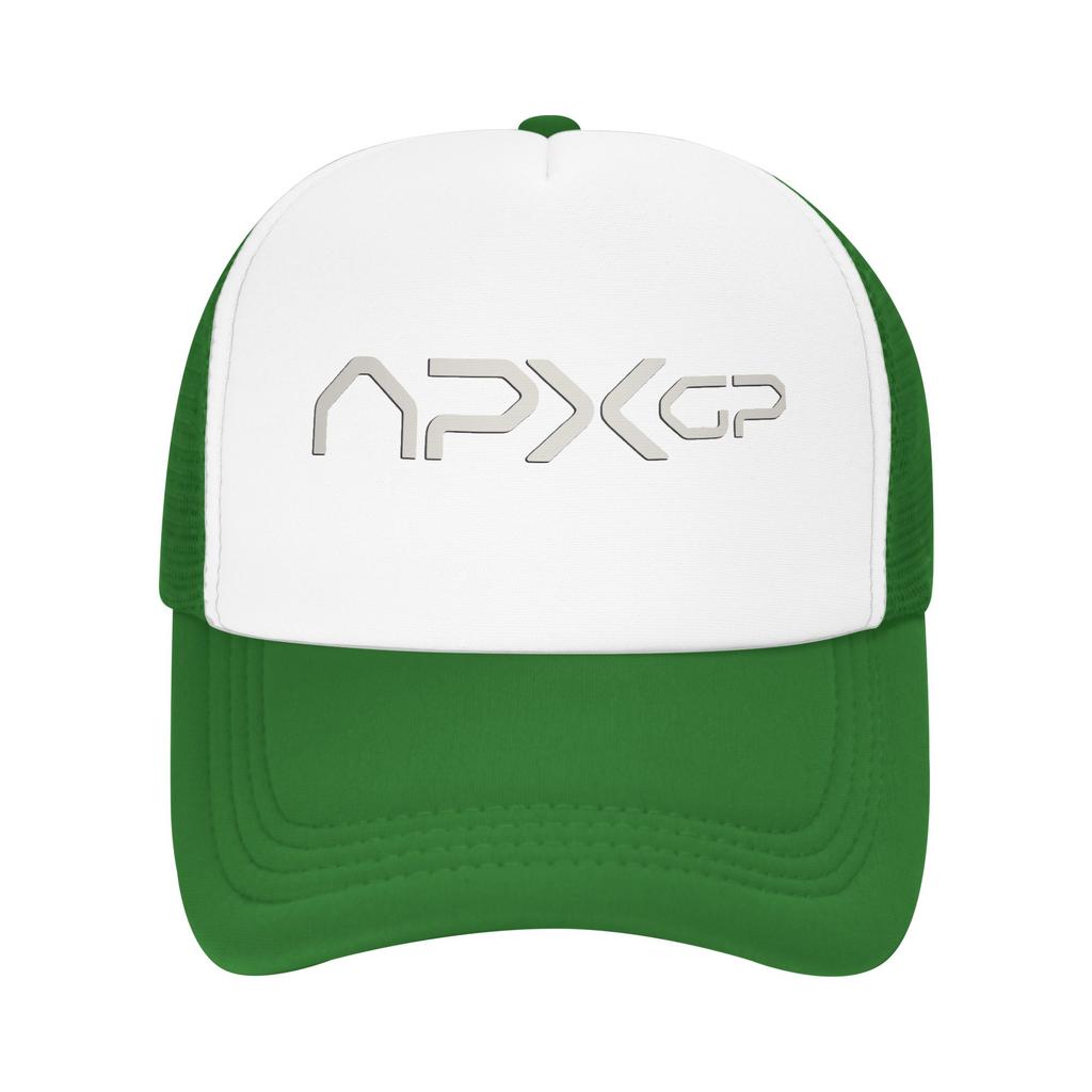 Apx Gp Racing Team  Sun Hats  Casual Unisex WomenMesh Trucker Hat Breathable Print Hiking Fishing Baseball Cap Gift