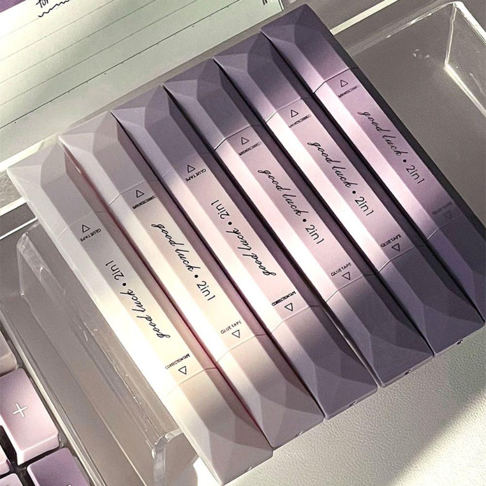 4pcs Large-capacity Correction Tape 2-in-1 Dispensing Pens Portable Dot Glue Tape  School Supplies