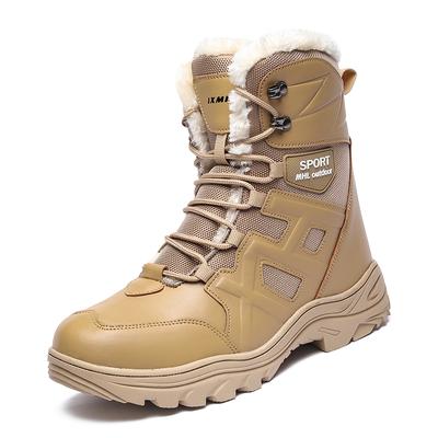 Ultra Warm Winter Boots for Men High Quality Leather Outdoor Boots Hiking Snow Boots