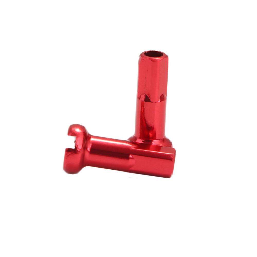 Anodized Corrosion Resistance Cycling Spokes Nipples Spoke Cap Bicycle Spoke Nipples Bike Wheel