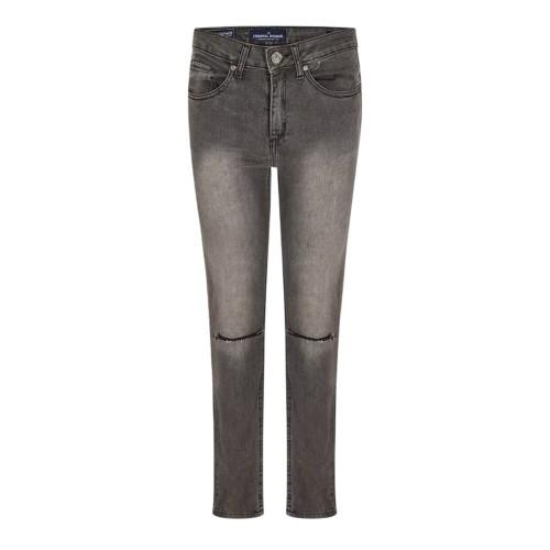 Criminal Damage Womens/Ladies SOS Ripped Skinny Jeans