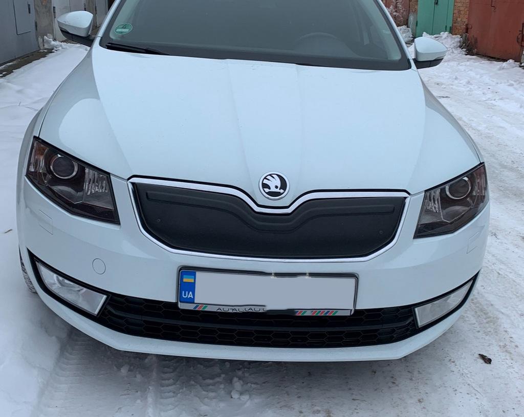 Kış ızgarası (2013-2017) Skoda Octavia III A7 için Mat