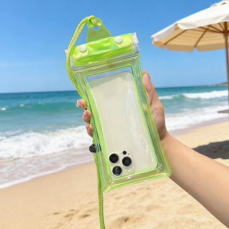 Waterproof Phone Pouch Touch Screen Compatible For Swimming Underwater Photography Neck Hanging Rafting Diving