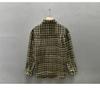 Men's Autumn Houndstooth Retro Casual Long Sleeve Shirt Z258