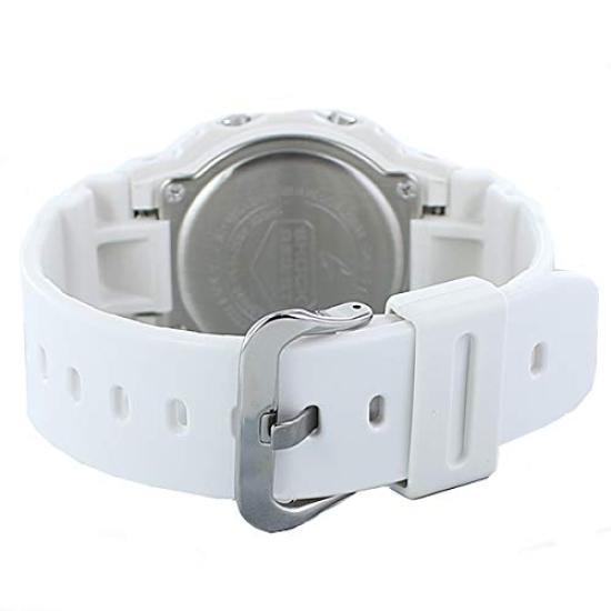 Casio Digital White 20 ATM Water Overseas G-SHOCK Watch, Resistant, Model, DW-5600MW-7 [Used]