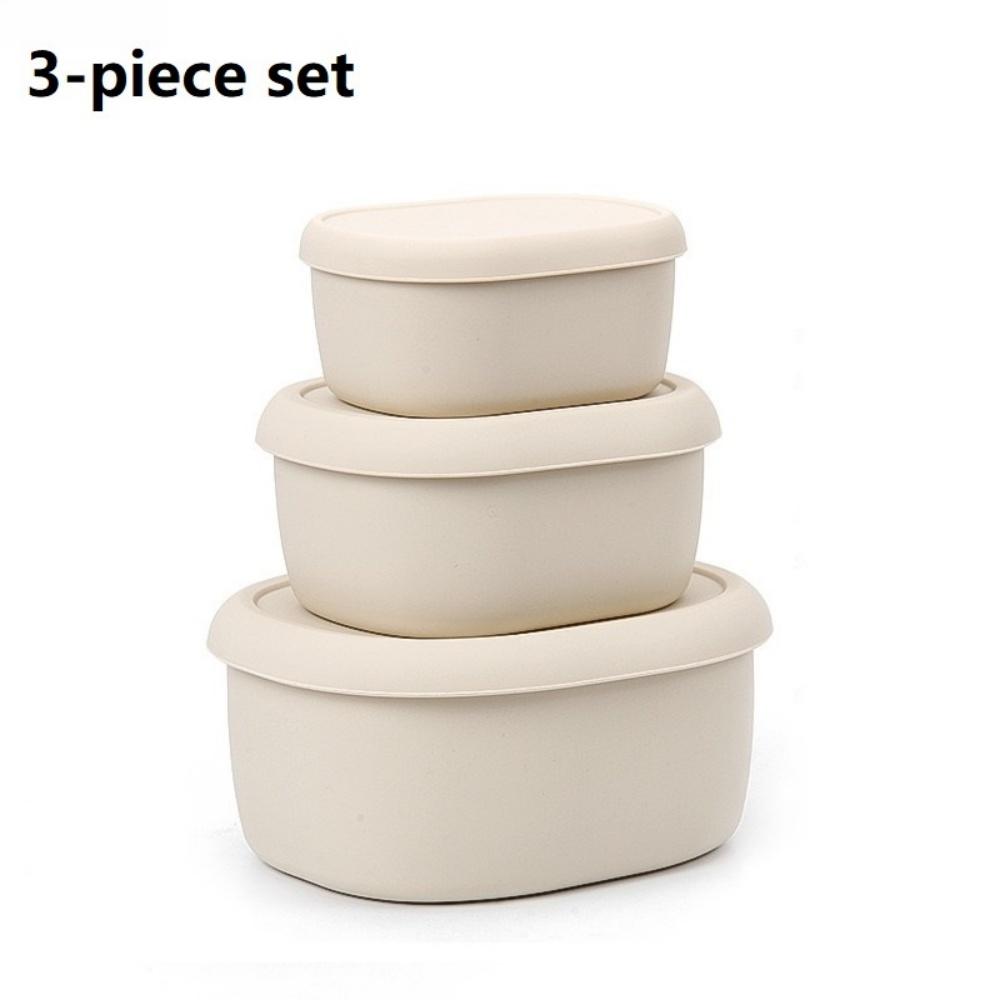 Reusable Silicone Containers - Large Silicone Food Storage Containers, BPA-free, Airtight, Dishwasher and Refrigerator Safe