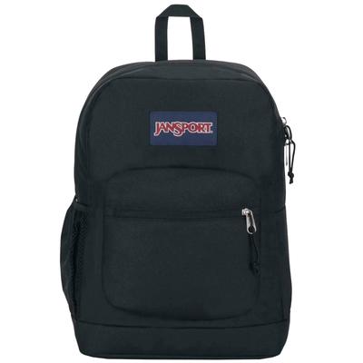 JanSport Cross Town Plus Rucksack, Unisex schwarzer Rucksack