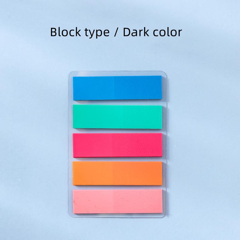 1pcs Translucent Index Stickers Multi Color Drawer Arrow Type Sticky Notes and Memo Pad Self Adhesive Diary School