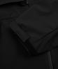 Kalapatthar 3Layer Offset Zip Pocket Hooded Jacket - Black