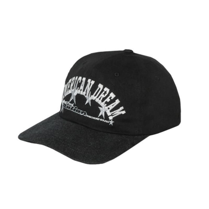 DISCHORDSOUND STAR BALL CAP [BLACK]