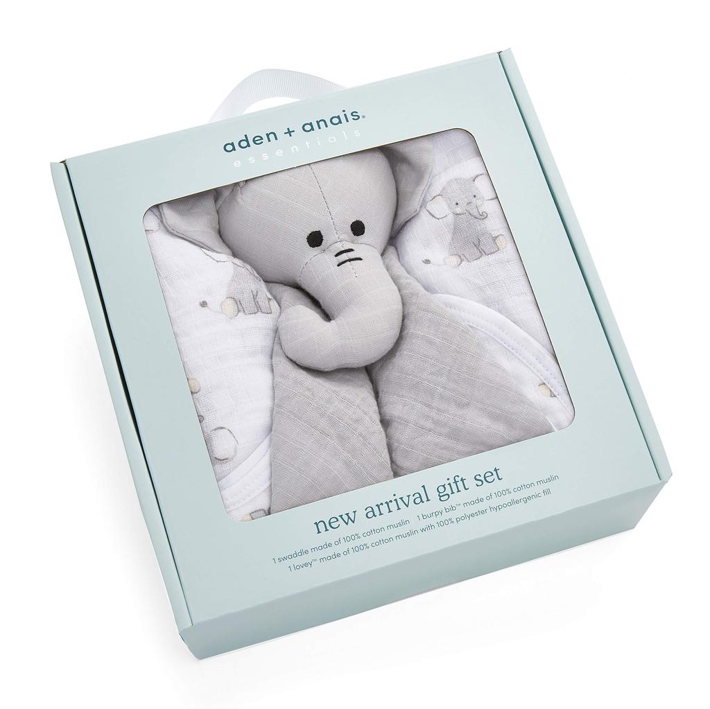 Aden Anais Essentials and Anai Aden Anais Essentials and Anai Japanese Gift Set Safari Babes S966 0 Months + (aiden Essentials) + (aiden Essentials)
