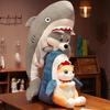 Shark Cat And Dog Plush Toy Soft And Cuddly Gift For Kids, Room Decoration