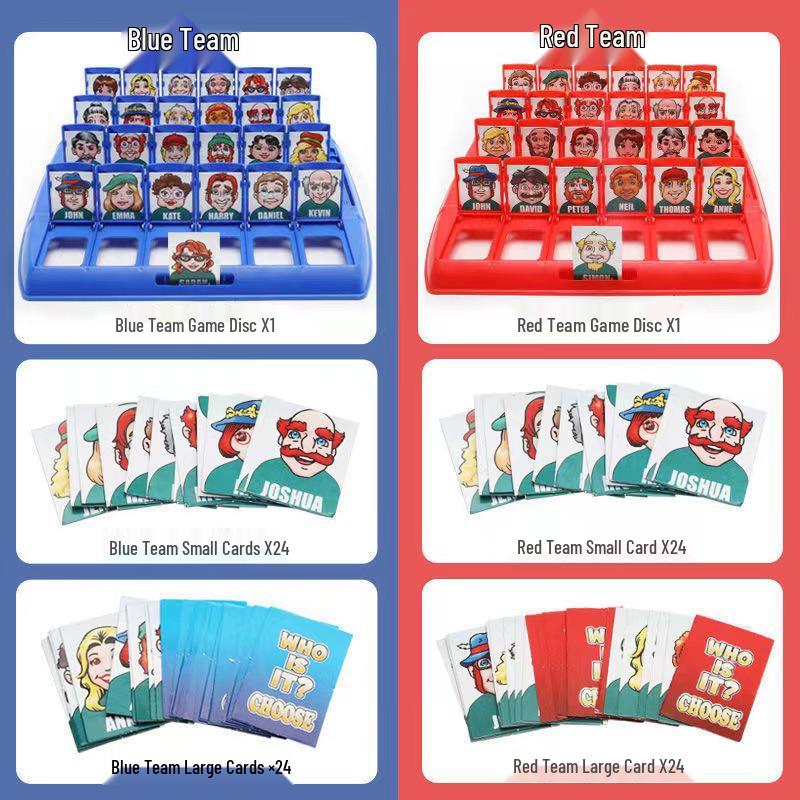 Douyin Style Guess Who: Parent-Child Logic Deduction Board Game