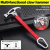 Sheep Horn Connected Multifunctional Hammer Folding Design Universal Wrench  Car Mounted