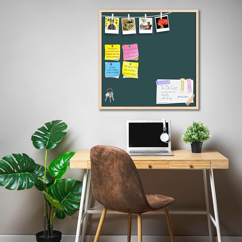 

Artzfolio Greys Family Dark Slate Gray Colour | Bulletin Board Notice Pin Board | Vision Soft Board Combo With Thumb Pus 1.31.3 сірий