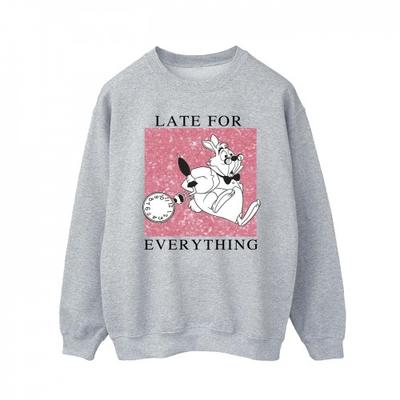 Mens Alice In Wonderland White Rabbit Sweatshirt