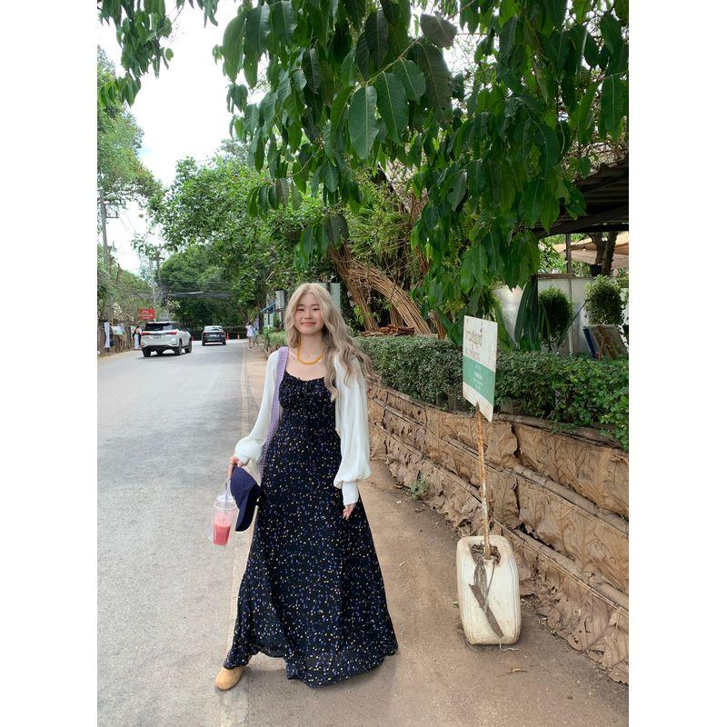 

100.00кг Высокая Удлиненная Версия Сексуальное Платье-Слинг для Похудения Стиль для Путешествий и Отдыха Длинное Платье Экспортный Очень Большой Размер Мода 3003 white blouse M