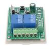 2CH 433MHz Relay 2pcs Wireless Remote Control Switch Transmitter   One Receiver Set