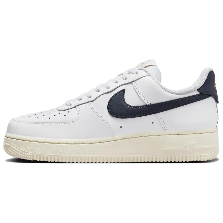 Nike  Air Force 1 07 FlyEase Olympic Women Sneakers White Pale-Ivory Metallic-Gold HJ9122-100