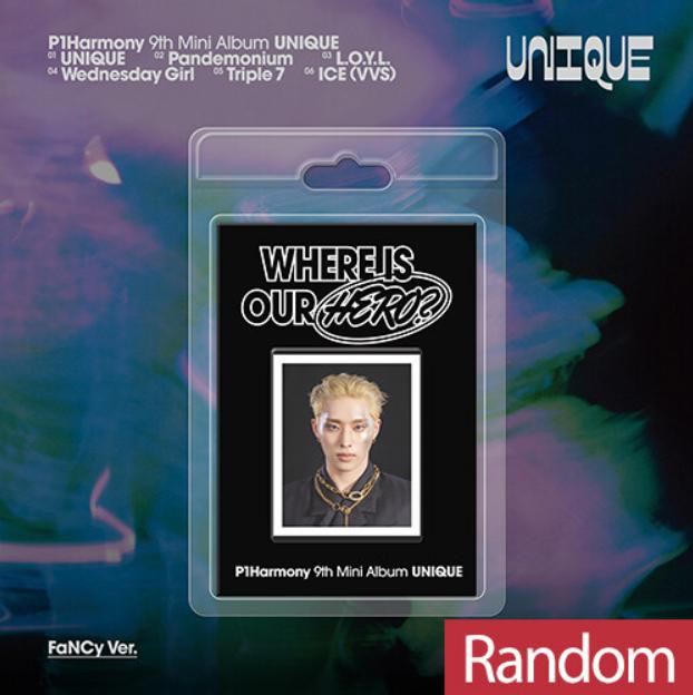 [Pre-Order] P1Harmony Mini 9th Album ‘UNIQUE’ (FaNCy Ver.)