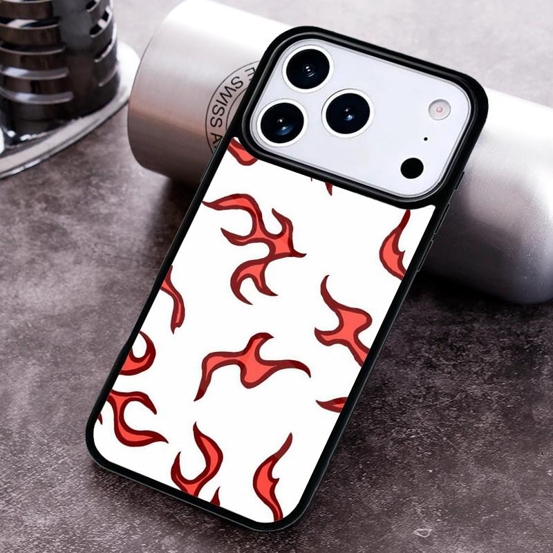 Cool Flame Colorful Pattern Phone Case For iPhone 17 16 15 14 13 12 11 Pro Max Plus 17Air Soft Silicone Cover