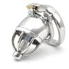 Stainless Steel Male Chastity Cock Cage Urethral Lock Penis Ring Dick Bondage Belt Sounds Catheter Erotic Sex Toys for Men 18+