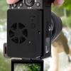Camera Cooling Fan for ZV Type C Quiet Camera External Cooling System for Live Intelligent Temperature Control A7M4, ZVE1, A6700, A7C2, E10, ZV1, XT4,