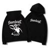 Vintage Style Hiphop Hooded Sweatshirt for Men Winter New Hip Hop Vibe Couple Coat