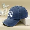 I DON'T CARE Letter Printed Hat, Old Dad Hat, Men's and Women's Baseball Cap, Sun Hat, Outdoor Driver's Hat, Sun Hat