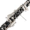 Clarinet ABS 17 Key bB Flat Soprano Binocular Clarinet with Cleaning Cloth Gloves Reeds Screwdriver
