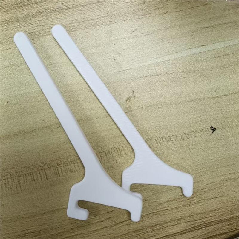 4Pcs Thread Spool Pegboard Hooks Compatible With Skadis Pegboard For Thread Embroidery & Sewing Craft Room Organizer белый