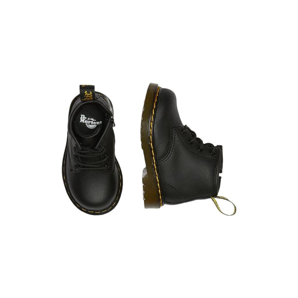 Dr. Martens 1460 Softy T Leather Lace Up Boot Toddler Black Baby Sneakers 15933003
