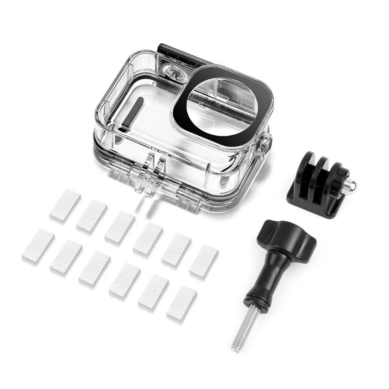 Shockproof Protective Case for Action 6 Camera Diving Shell Cover 60m Waterproof Ideal for Harsh Outdoor Environment