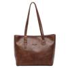Fashion large-capacity bag to work New casual class One shoulder texture Fashion commuter tote bag