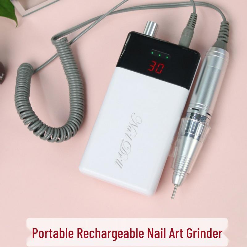 

Compact Rechargeable Nail Polisher & Gel Remover with Cuticle Tool and Electric File