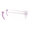 Full Rim Round Transparent Purple Smartbuy Kids Muffin 7022 C4 Fashion Kids Eyeglasses
