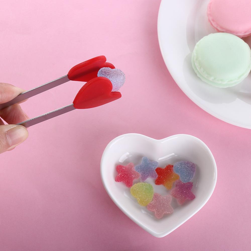 Heat-Resistant Barbecue Snack Kitchen Tool Salad Food Clip Cooking Utensils Ice Cube Clamp BBQ Tong