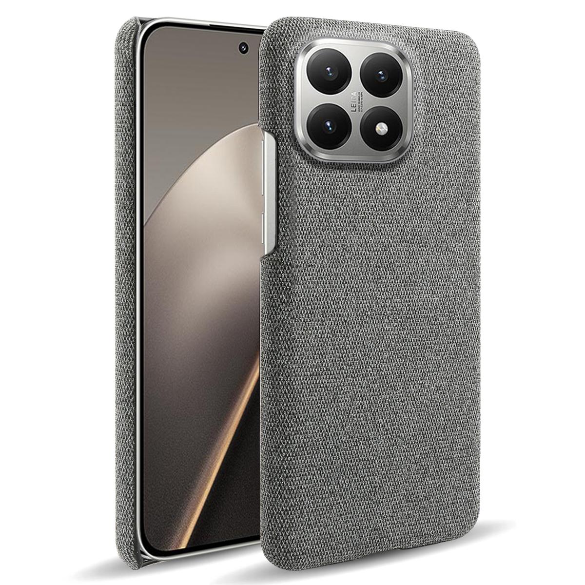 

Чохол для телефону Xiaomi 15T, тканинна текстура, захист від подряпин, захисна задня кришка з полікарбонату