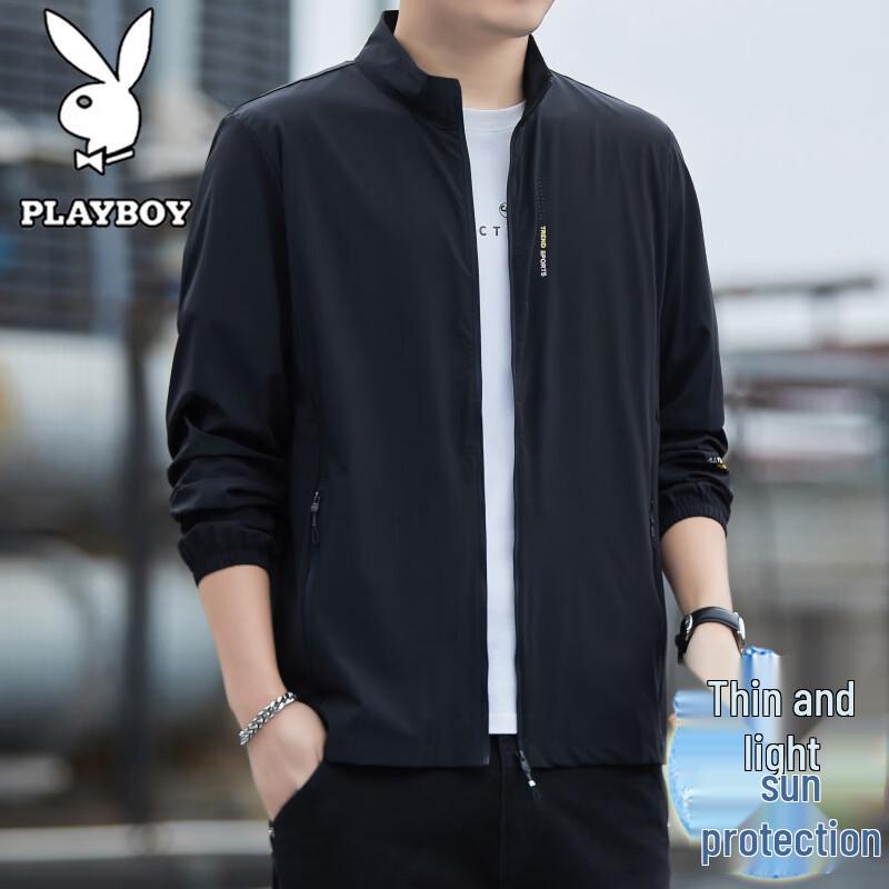 PLAYBOY Men's UPF50+ Sun Protection Jacket
